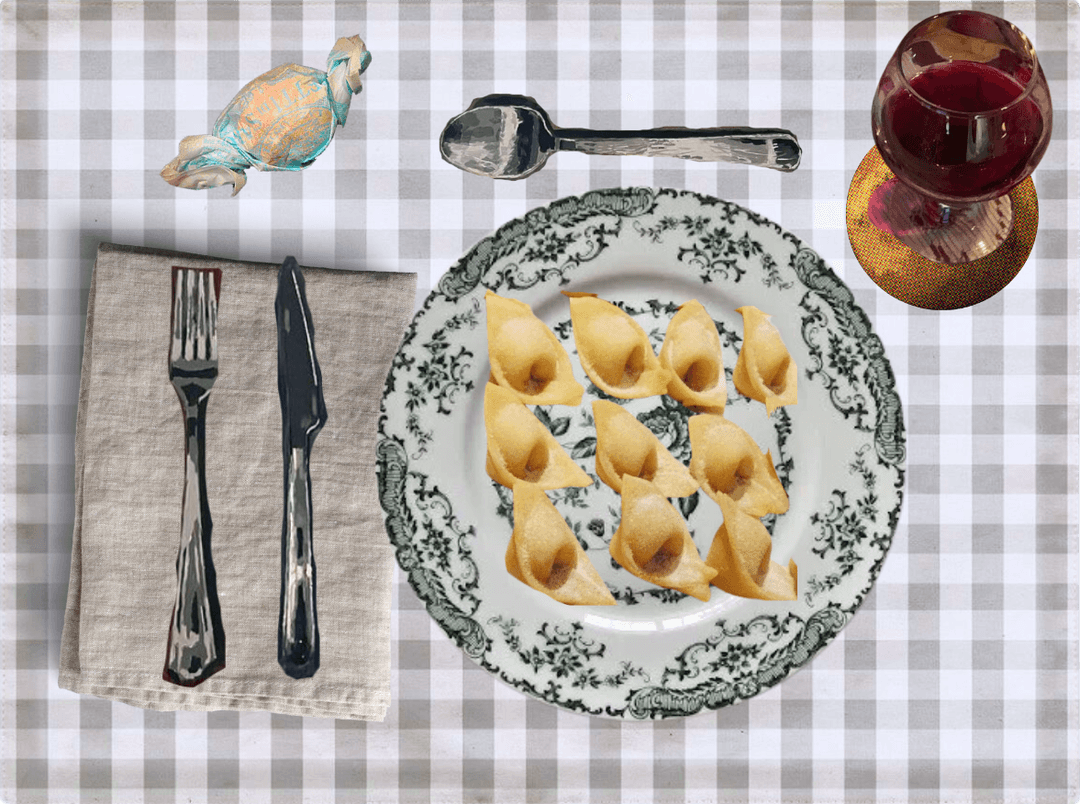 Place mat illustration